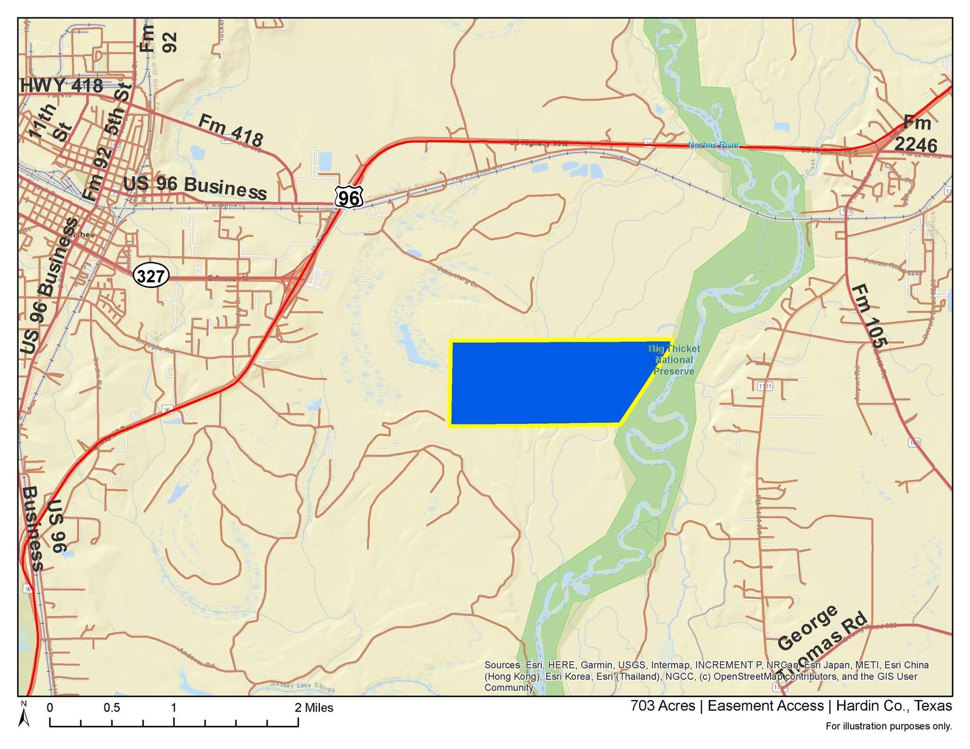 1 Easement Access, Silsbee, TX, 77656