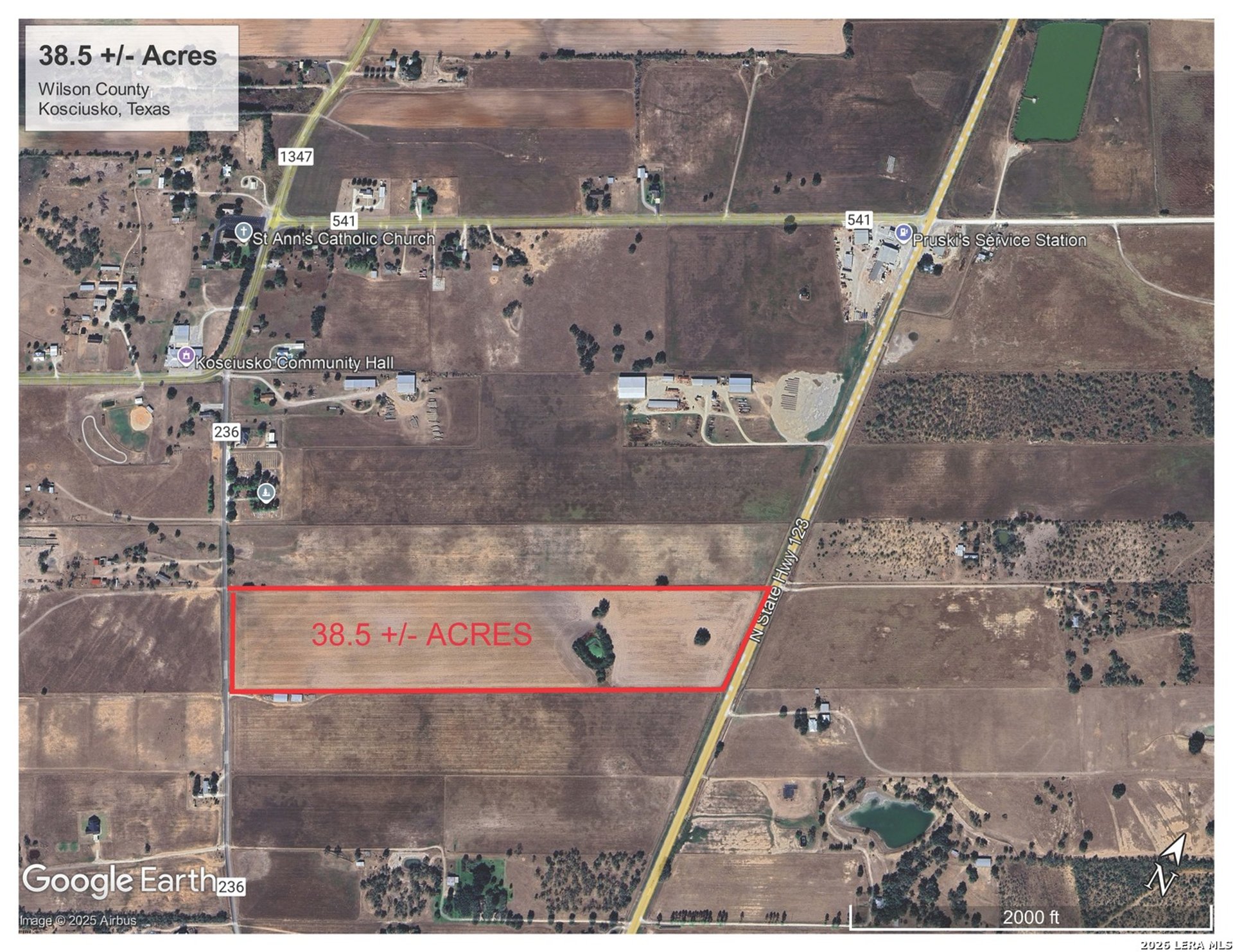 100 County Road 236, STOCKDALE, TX, 78160