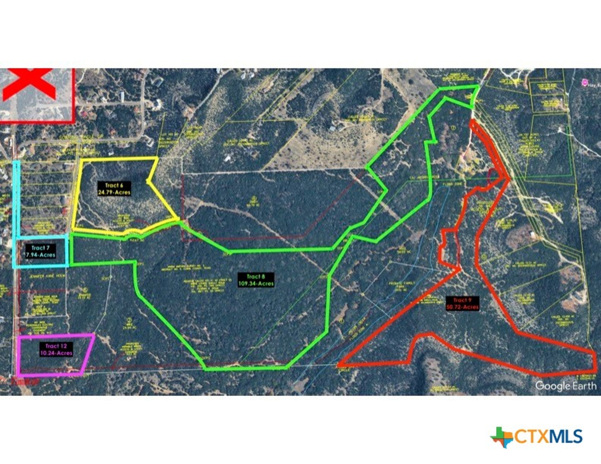 TRACT 8 Shellyholm Rd, Fischer, TX, 78623