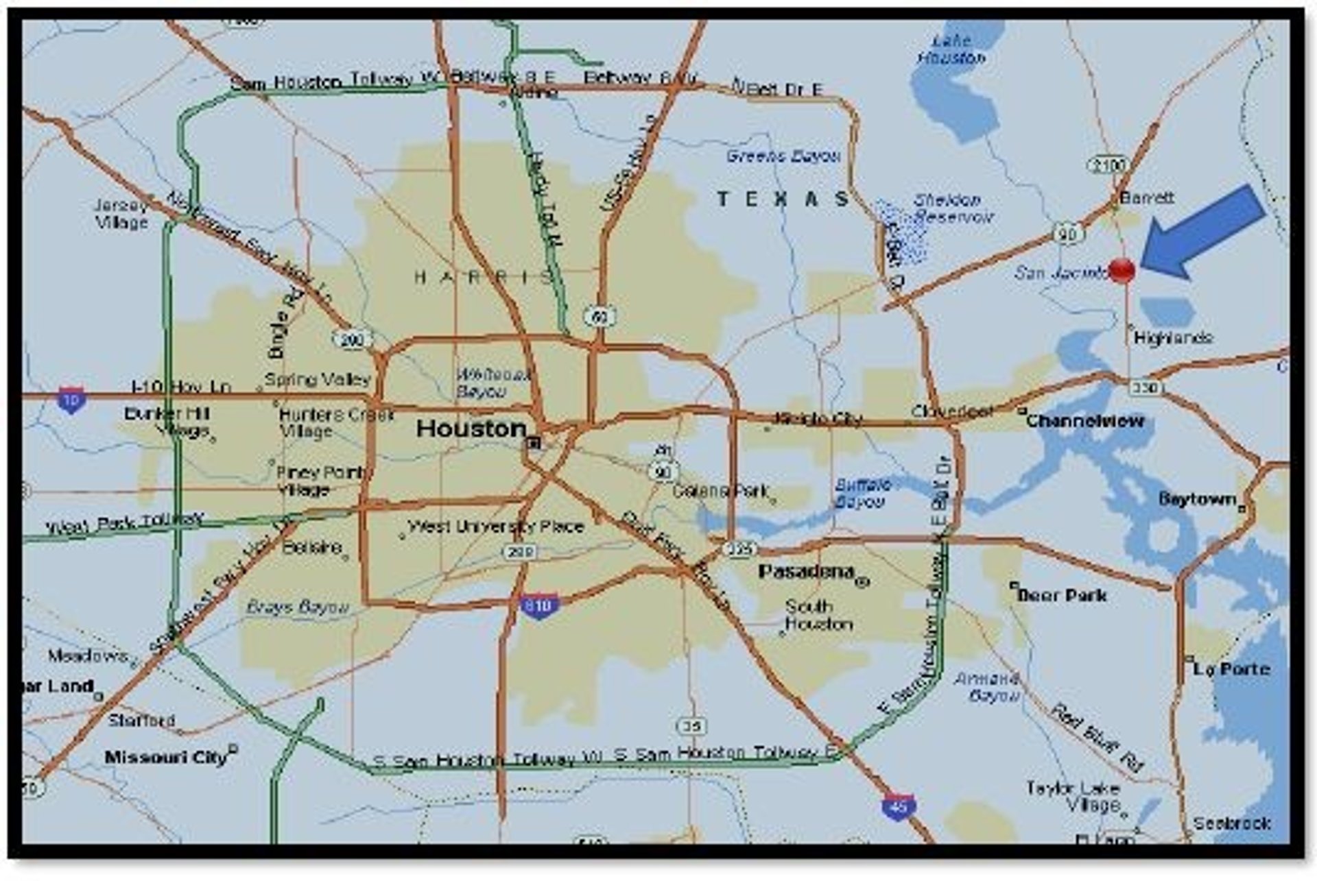 10505 Crosby Lynchburg, Highlands, TX, 77532