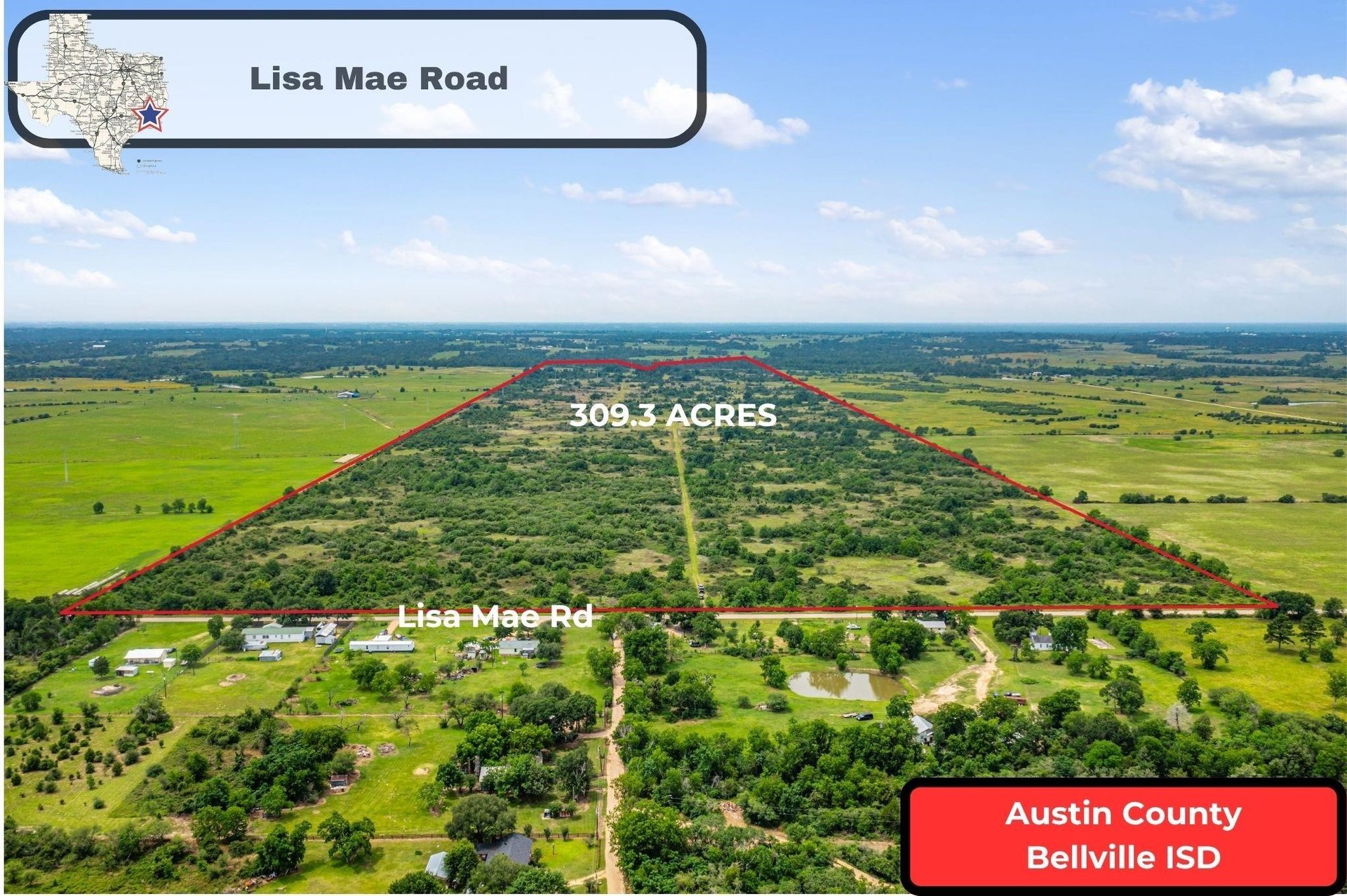 1055 Lisa Mae, Bellville, TX, 77418